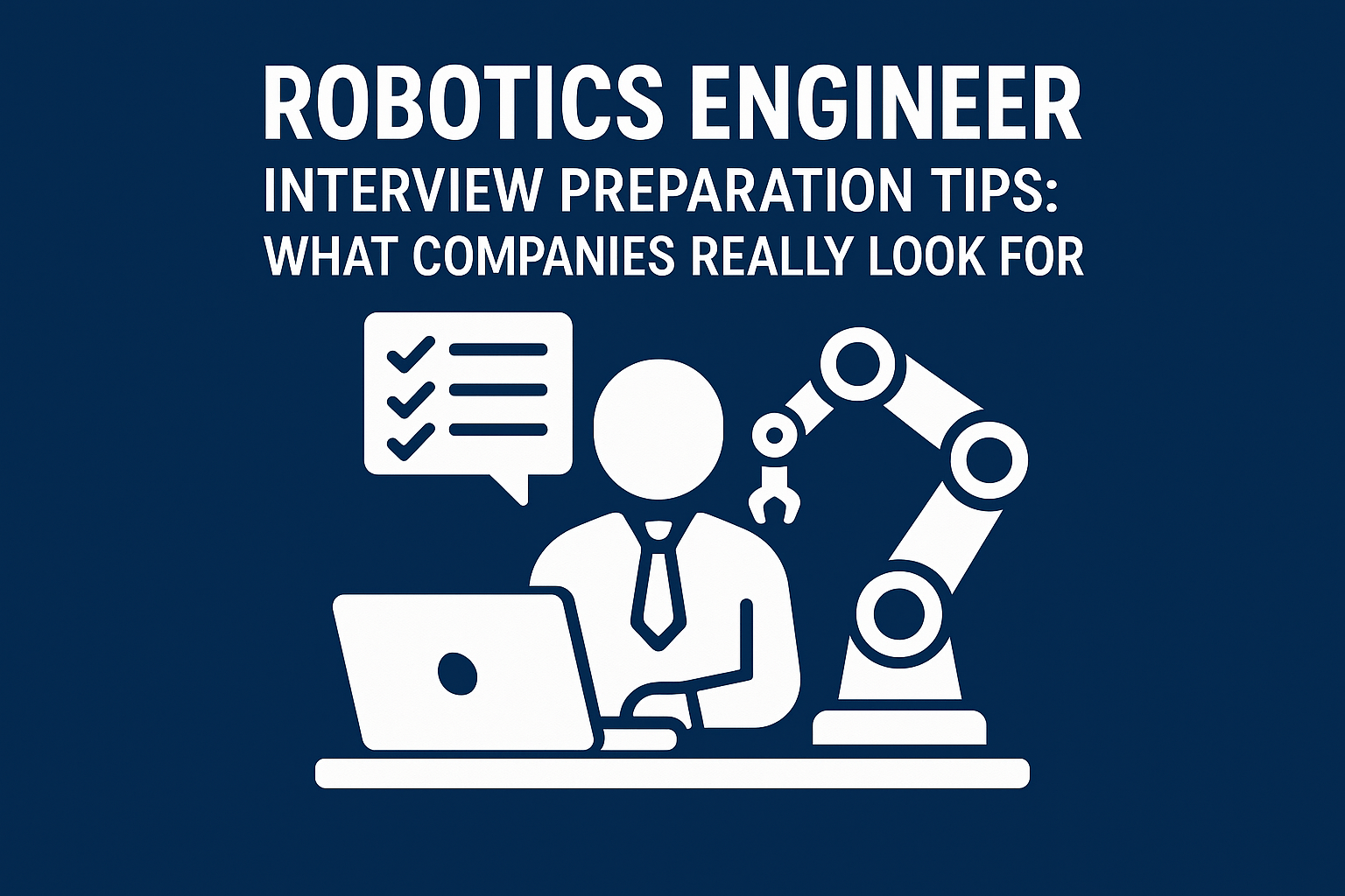 Robotics Engineer Interview Tips